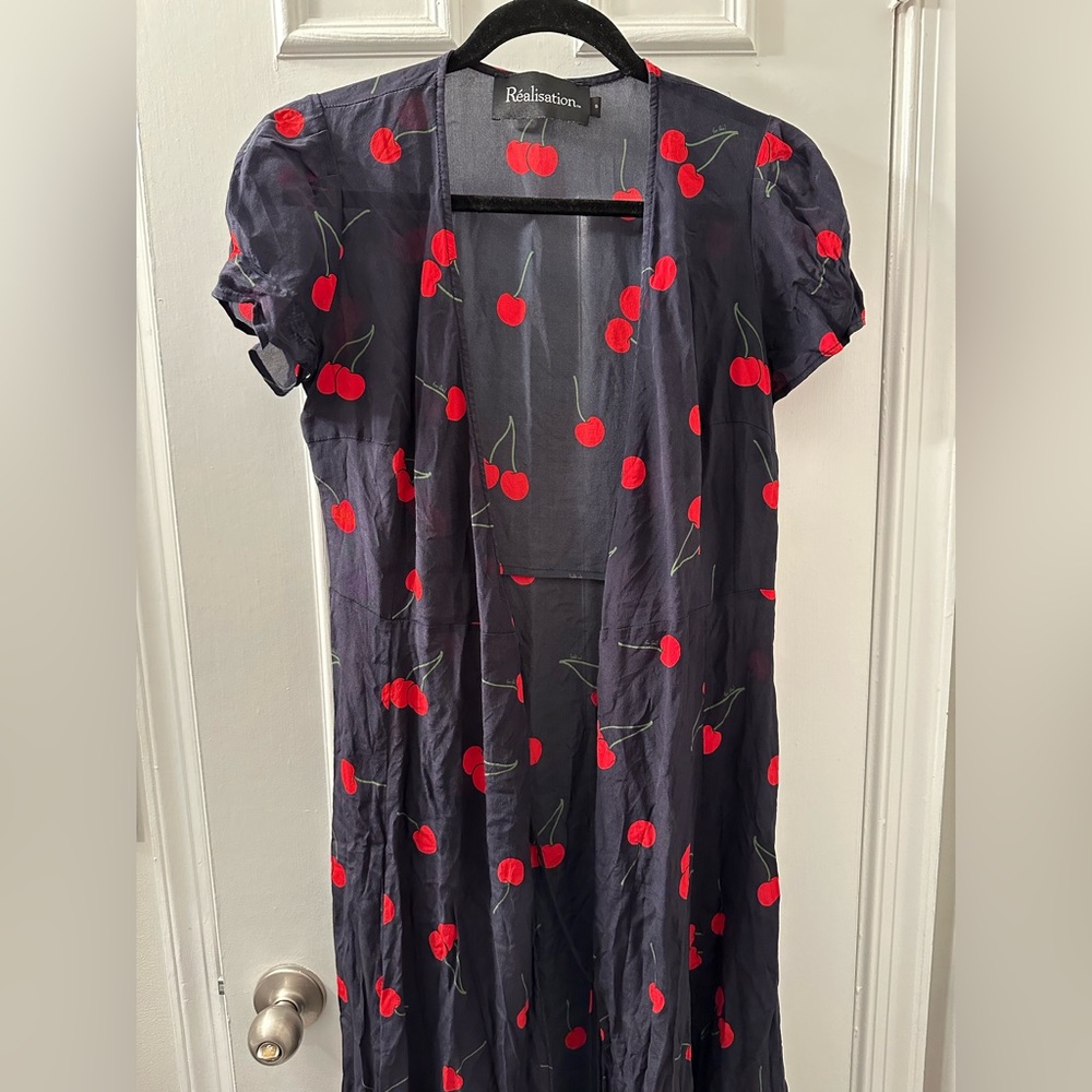 Realisation Par Teale Dress in Wild Cherry